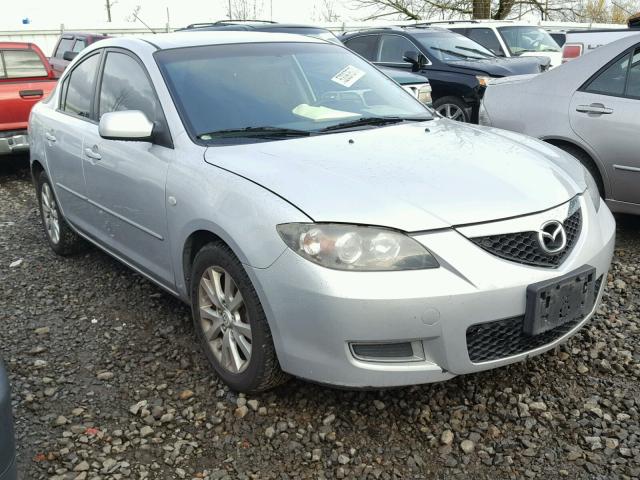 JM1BK12G781795444 - 2008 MAZDA 3 I SILVER photo 1