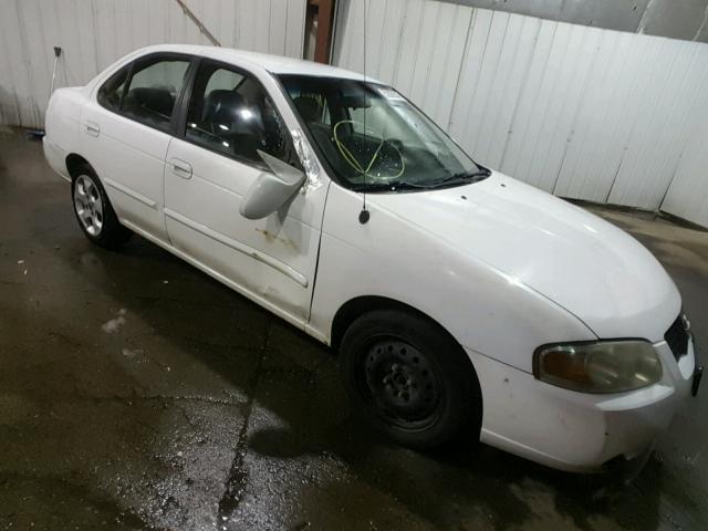 3N1CB51D94L833586 - 2004 NISSAN SENTRA 1.8 WHITE photo 1