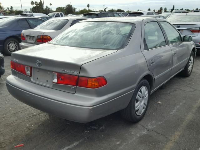 4T1BF22K01U127628 - 2001 TOYOTA CAMRY LE GRAY photo 4