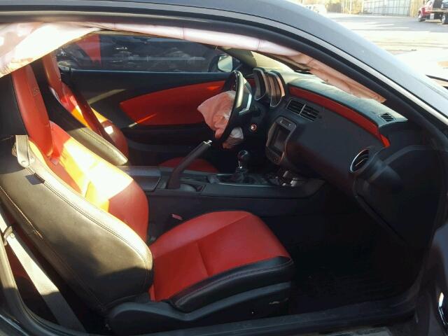 2G1FT1EW4A9132568 - 2010 CHEVROLET CAMARO SS Negro foto 6