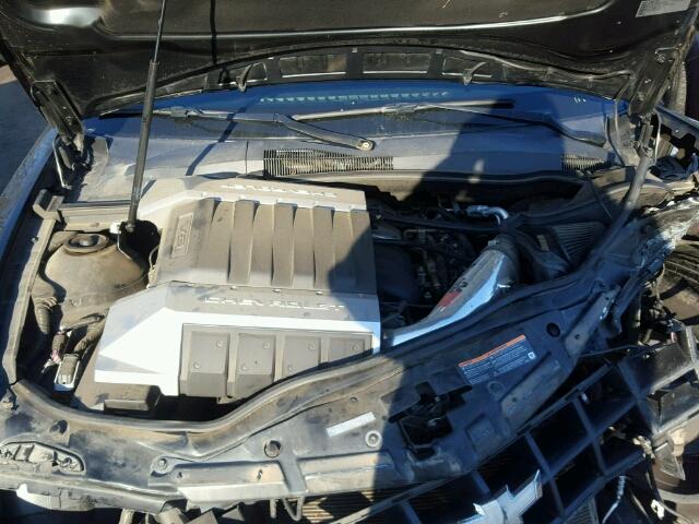 2G1FT1EW4A9132568 - 2010 CHEVROLET CAMARO SS Negro foto 7