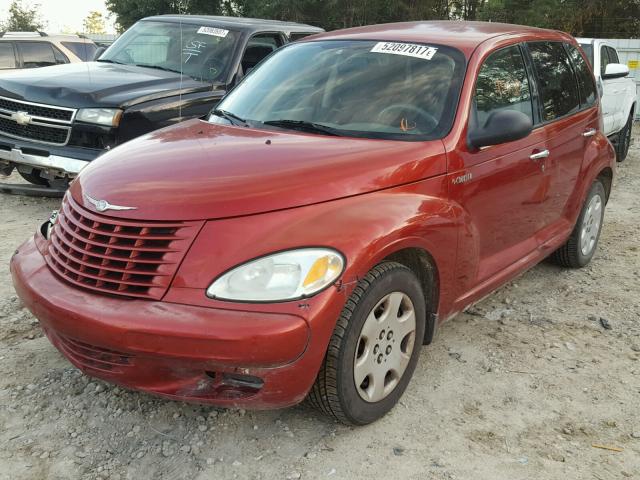 3C4FY48B54T349406 - 2004 CHRYSLER PT CRUISER RED photo 2