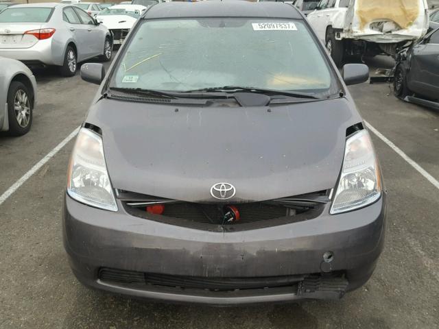 JTDKB20U383336527 - 2008 TOYOTA PRIUS GRAY photo 9