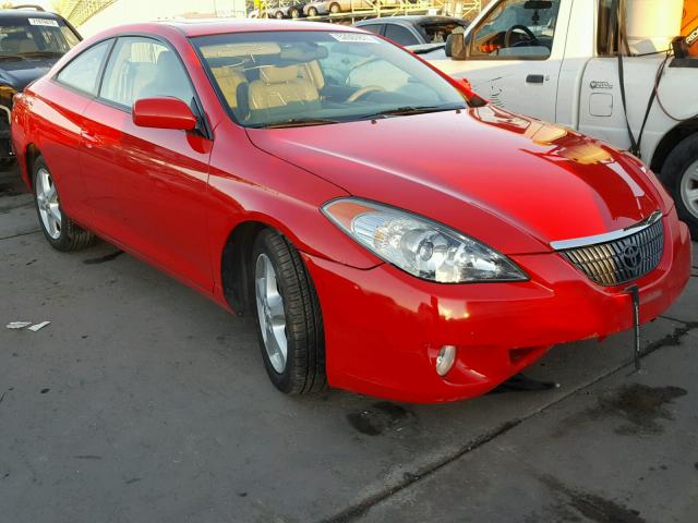 4T1CA30P24U007650 - 2004 TOYOTA CAMRY SOLA RED photo 1