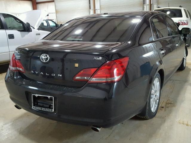 4T1BK36B19U347187 - 2009 TOYOTA AVALON XL BLACK photo 4