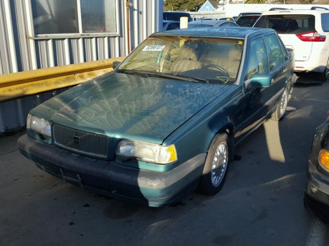 YV1LS5527R2116029 - 1994 VOLVO 850 GREEN photo 2