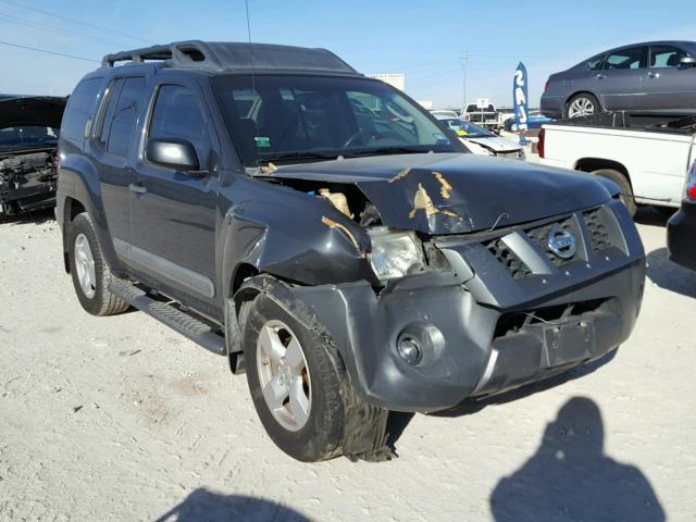 5N1AN08U05C653037 - 2005 NISSAN XTERRA OFF GRAY photo 1