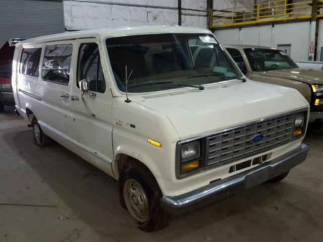 1FTES14Y9LHA77560 - 1990 FORD ECONOLINE WHITE photo 1