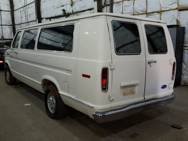 1FTES14Y9LHA77560 - 1990 FORD ECONOLINE WHITE photo 3