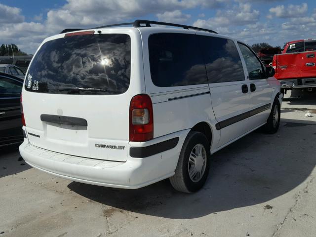 1GNDX03EXYD314240 - 2000 CHEVROLET VENTURE WHITE photo 4