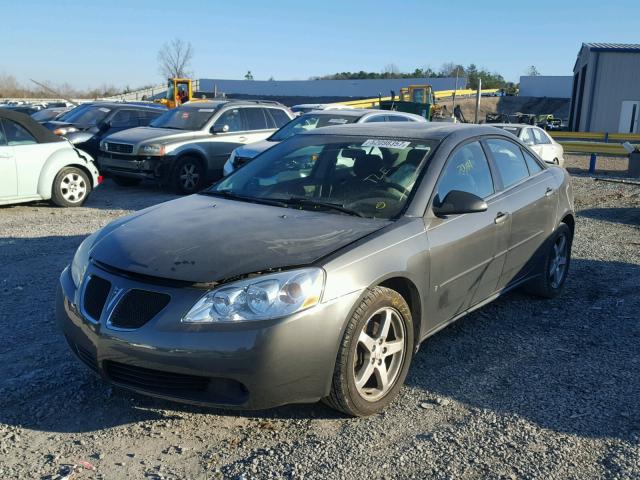 1G2ZG58N174204670 - 2007 PONTIAC G6 BASE GRAY photo 2