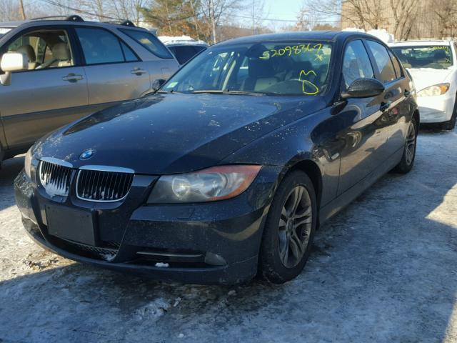 WBAVC73548KP37969 - 2008 BMW 328 XI SUL BLACK photo 2
