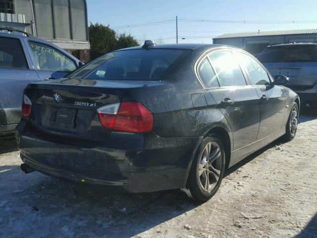 WBAVC73548KP37969 - 2008 BMW 328 XI SUL BLACK photo 4