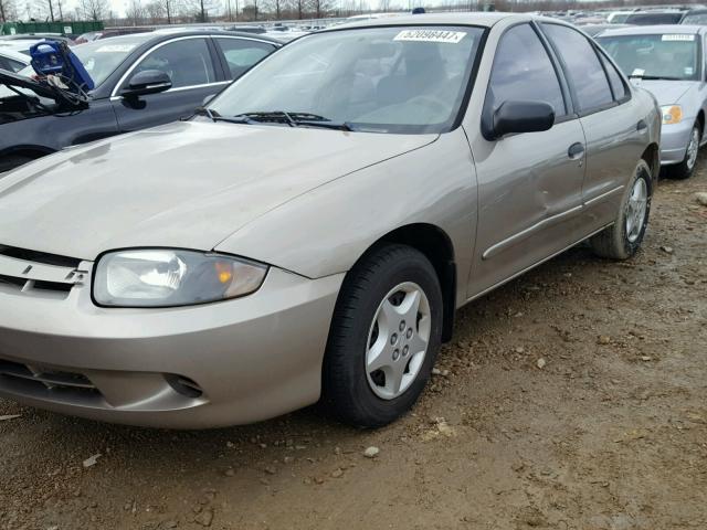 1G1JC52F137148298 - 2003 CHEVROLET CAVALIER GOLD photo 9