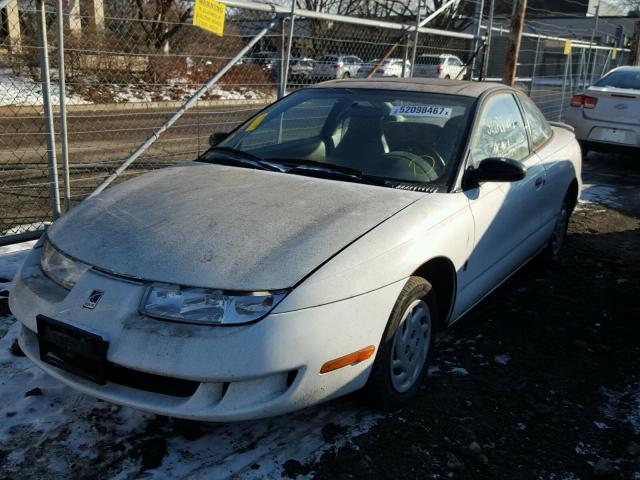 1G8ZF128XVZ291358 - 1997 SATURN SC1 WHITE photo 2