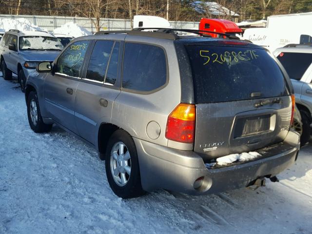 1GKDT13S172103779 - 2007 GMC ENVOY GRAY photo 3