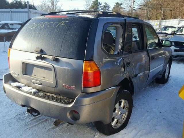 1GKDT13S172103779 - 2007 GMC ENVOY GRAY photo 4