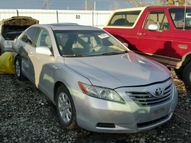 JTNBB46K093049497 - 2009 TOYOTA CAMRY HYBR SILVER photo 1