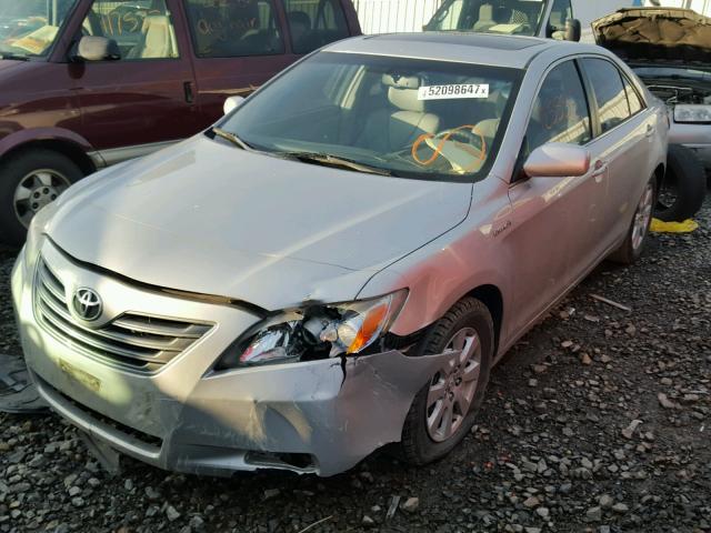 JTNBB46K093049497 - 2009 TOYOTA CAMRY HYBR SILVER photo 2