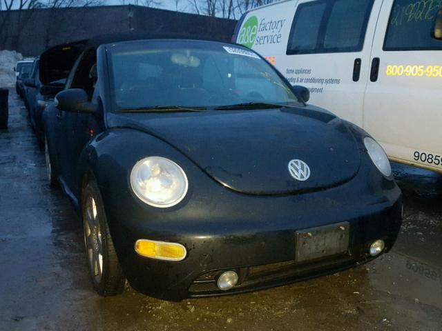 3VWCD21Y33M318369 - 2003 VOLKSWAGEN NEW BEETLE 黑色 照片 9