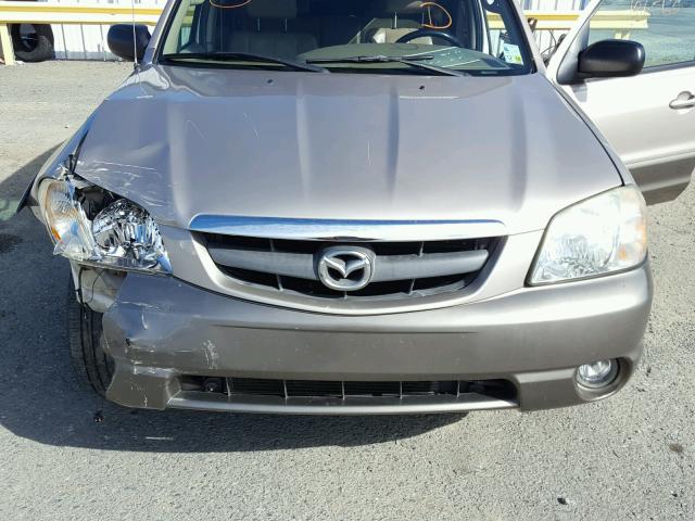 4F2YU09152KM23103 - 2002 MAZDA TRIBUTE LX BEIGE photo 7