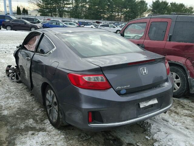 1HGCT1B70DA009951 - 2013 HONDA ACCORD EX GRAY photo 3