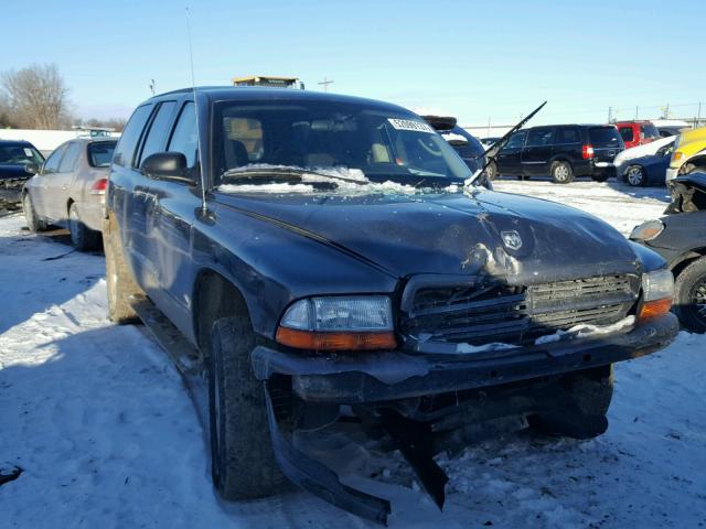 1D4HS38N13F564114 - 2003 DODGE DURANGO SP GRAY photo 1