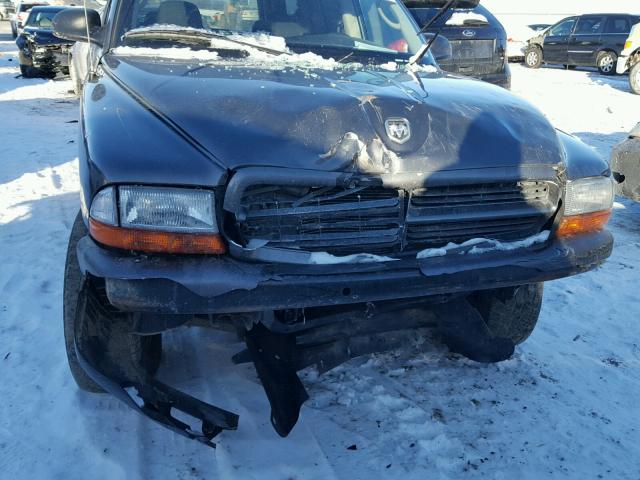 1D4HS38N13F564114 - 2003 DODGE DURANGO SP GRAY photo 9