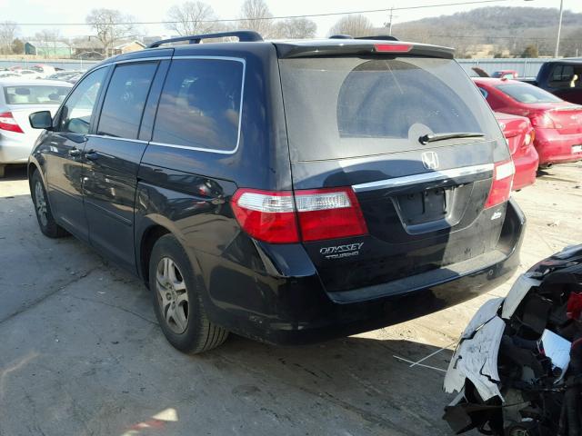 5FNRL38807B052525 - 2007 HONDA ODYSSEY TO BLACK photo 3