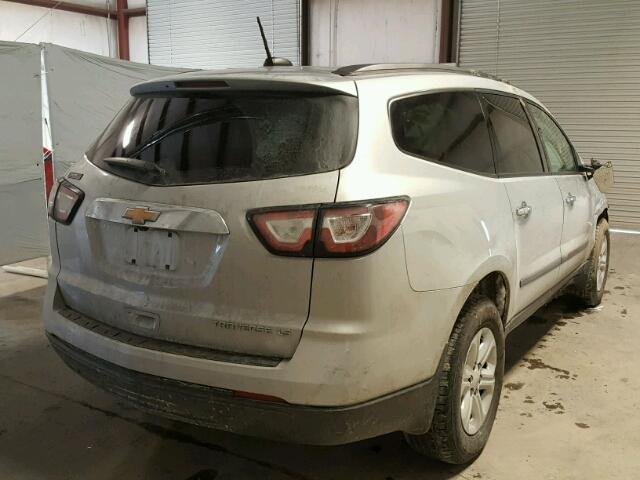 1GNKRFED0GJ230937 - 2016 CHEVROLET TRAVERSE L SILVER photo 4