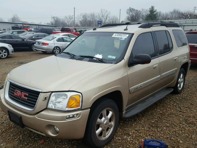 1GKES16S656105911 - 2005 GMC ENVOY XL GOLD photo 2