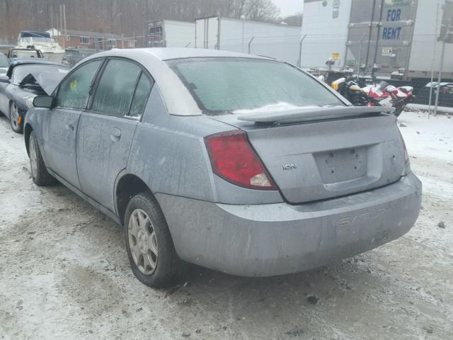 1G8AJ52F03Z115921 - 2003 SATURN ION LEVEL BLUE photo 3