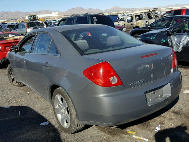 1G2ZG57B684235759 - 2008 PONTIAC G6 BASE GRAY photo 3