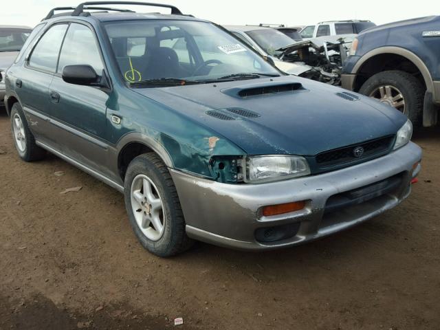 JF1GF4853VH811827 - 1997 SUBARU IMPREZA OU GREEN photo 1