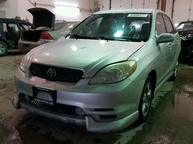 2T1KR32E04C195005 - 2004 TOYOTA COROLLA MA SILVER photo 2