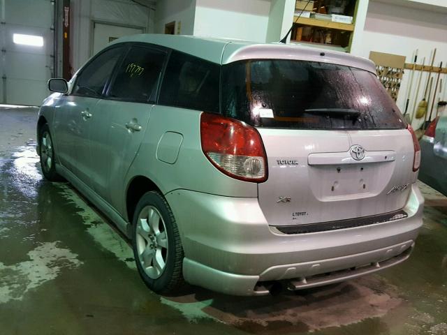 2T1KR32E04C195005 - 2004 TOYOTA COROLLA MA SILVER photo 3