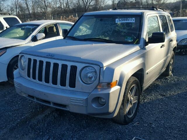 1J8FF48W87D267035 - 2007 JEEP PATRIOT LI SILVER photo 2