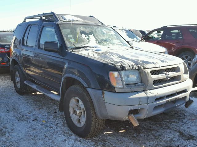 5N1ED28Y7YC601007 - 2000 NISSAN XTERRA XE BLACK photo 1