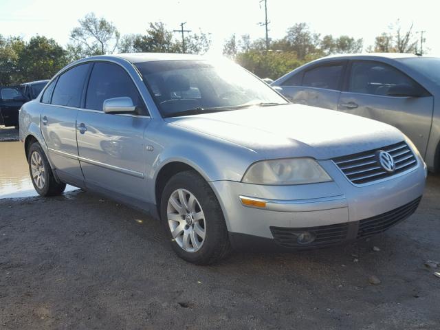 WVWPD63B03P036432 - 2003 VOLKSWAGEN PASSAT GLS BLUE photo 1