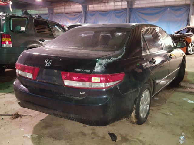 1HGCM56394A177065 - 2004 HONDA ACCORD LX BLUE photo 4