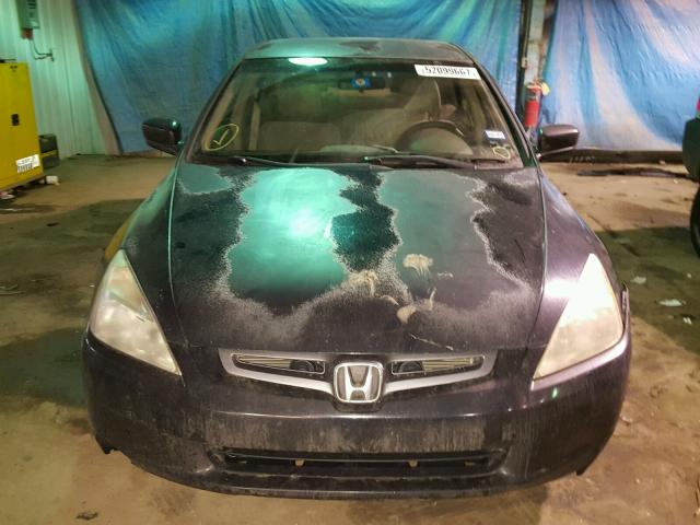 1HGCM56394A177065 - 2004 HONDA ACCORD LX BLUE photo 9