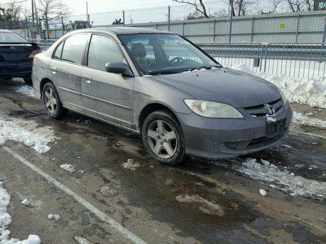2HGES26774H642668 - 2004 HONDA CIVIC EX 灰色 照片 1