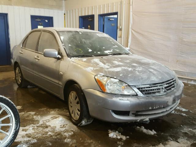 JA3AJ26E16U053970 - 2006 MITSUBISHI LANCER ES SILVER photo 1