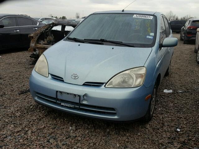 JT2BK12U130086571 - 2003 TOYOTA PRIUS BLUE photo 2