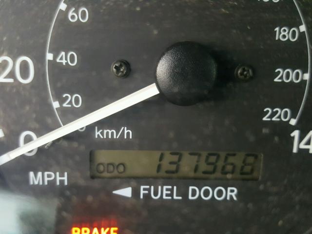 4T1BF28K3YU943167 - 2000 TOYOTA CAMRY LE ნაცრისფერი ფოტო 8