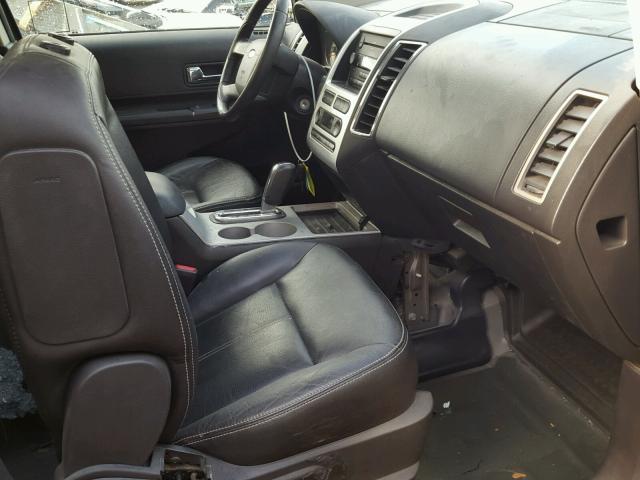 2FMDK39C07BA71195 - 2007 FORD EDGE SEL P GRAY photo 5