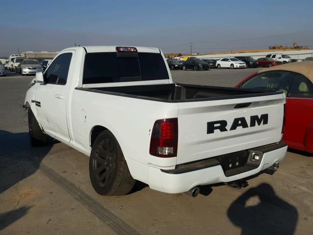 3C6JR6CT7HG642412 - 2017 RAM 1500 SPORT WHITE photo 3