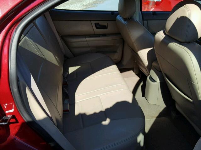 1FAFP59S73A243395 - 2003 FORD TAURUS SEL RED photo 6