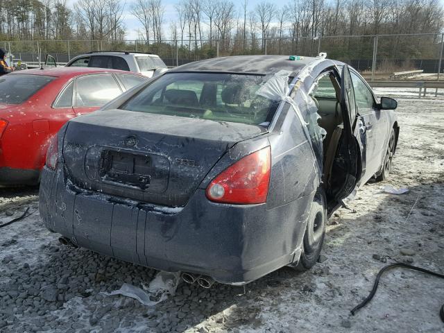 1N4BA41E65C877112 - 2005 NISSAN MAXIMA SE BLUE photo 4