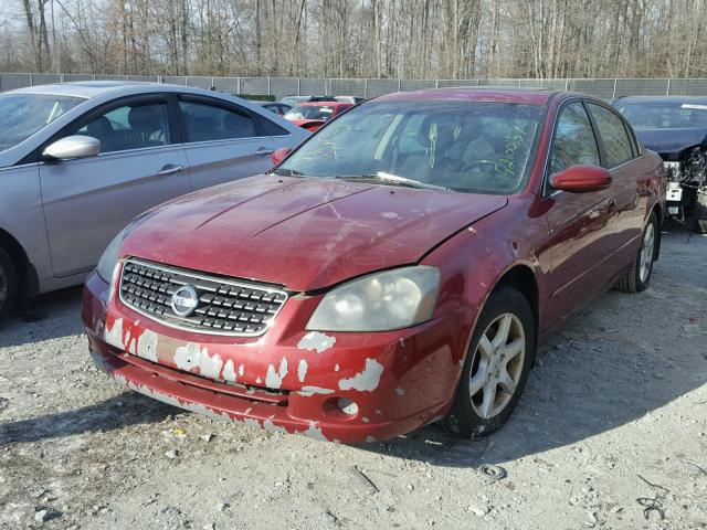 1N4AL11D55C222161 - 2005 NISSAN ALTIMA S MAROON photo 2